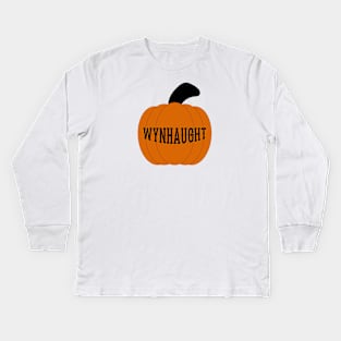 Wynhaught Pumpkin - Wynonna Earp Kids Long Sleeve T-Shirt